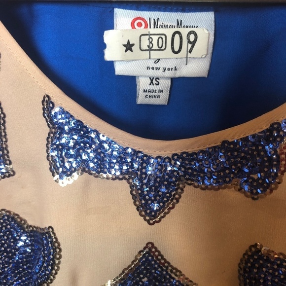 Tracy Reese Neiman Marcus‎ Target Sequin Blouse XS - Picture 4 of 6